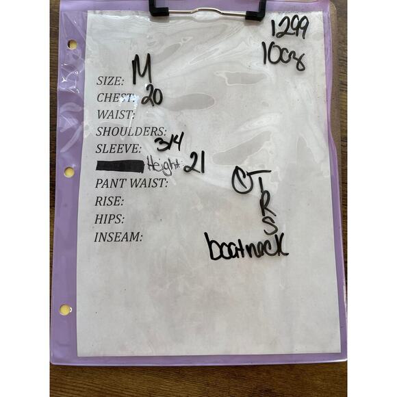 See And Be Seen Womens M Black/White Striped Colorful Embroidery/ Boat Neck - Picture 8 of 8